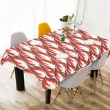 Fire flame symbol design pattern Tablecloth