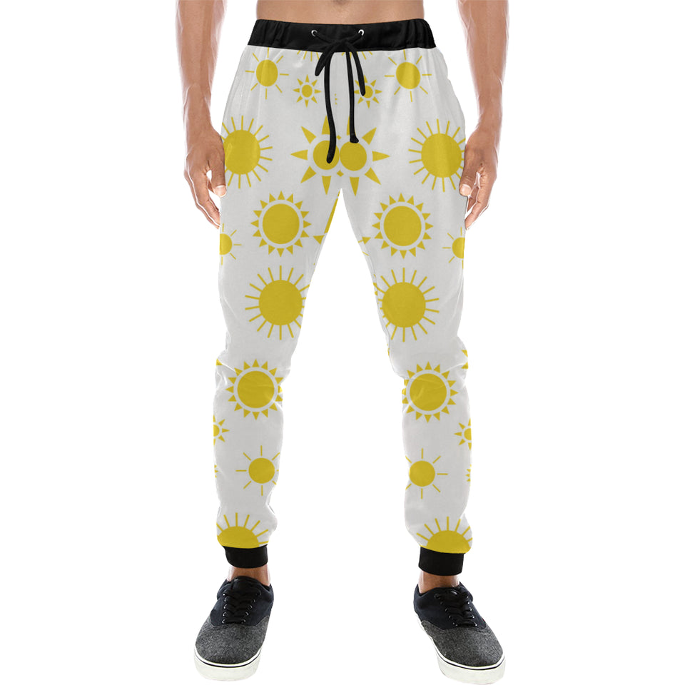 Sun pattern Unisex Casual Sweatpants