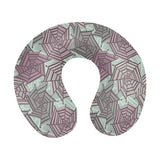 Spider web cobweb design color pattern U-Shaped Travel Neck Pillow