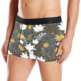 Beautiful gold autumn maple leaf pattern Men's All Over Print Boxer Briefs Men's Underwear