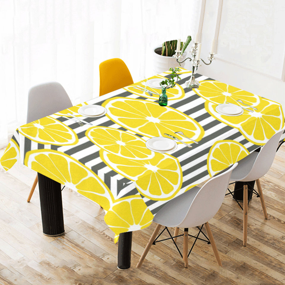 slice of lemon design pattern Tablecloth