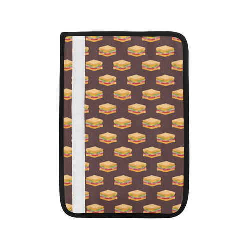 Sandwich Pattern Print Design 04 Car Seat Belt Cover