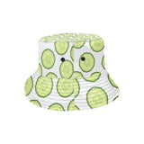 Cucumber slices pattern Unisex Bucket Hat