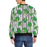 Cool Broccoli pattern Men's Crew Neck Sweatshirt