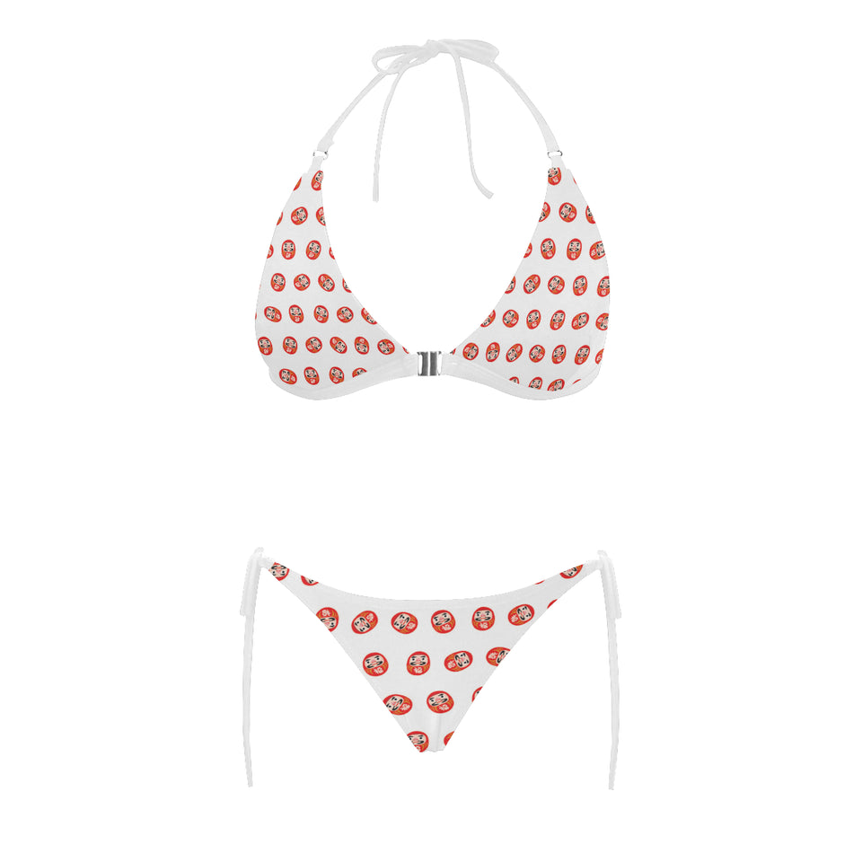 Daruma japanese wooden doll pattern Sexy Bikinis Two-Piece Swimsuits