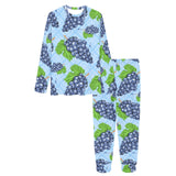 Watercolor grape pattern Women's All Over Print Pajama Set