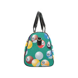 Billiard Ball Pattern Print Design 01 Travel Bag