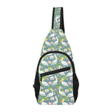 Pelican Pattern Print Design 04 All Over Print Chest Bag