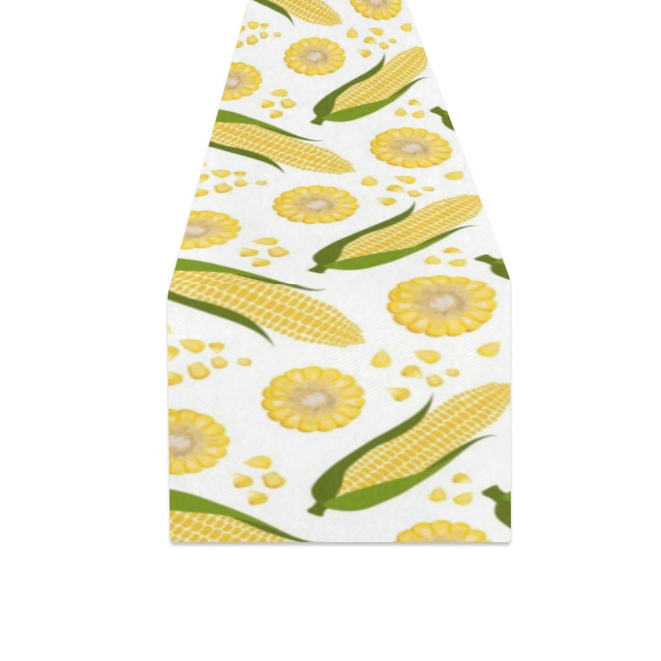Corn Pattern Print Design 05 Table Runner
