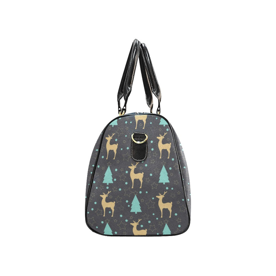 Deers star tree pattern Travel Bag