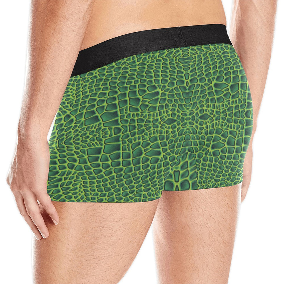 Crocodile Skin Printed Men's All Over Print Boxer Briefs Men's Underwear