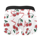 Hand drawn cherry pattern Men's All Over Print Boxer Briefs Men's Underwear