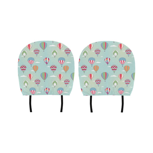 Hot Air Balloon design Pattern Car Headrest Cover