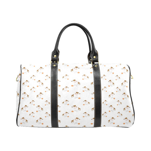 Jack Russel Pattern Print Design 05 Travel Bag