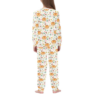 Lion Pattern Print Design 04 Kids' Boys' Girls' All Over Print Pajama Set