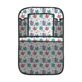 Tea pots Pattern Print Design 05 Car Seat Back Organizer