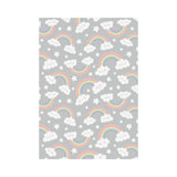 Cute rainbow clound star pattern House Flag Garden Flag