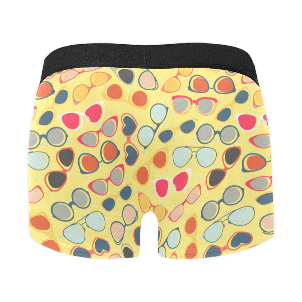 Sun Glasses Pattern Print Design 05 Men's All Over Print Boxer Briefs Men's Underwear
