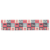British Pattern Print Design 05 Table Runner