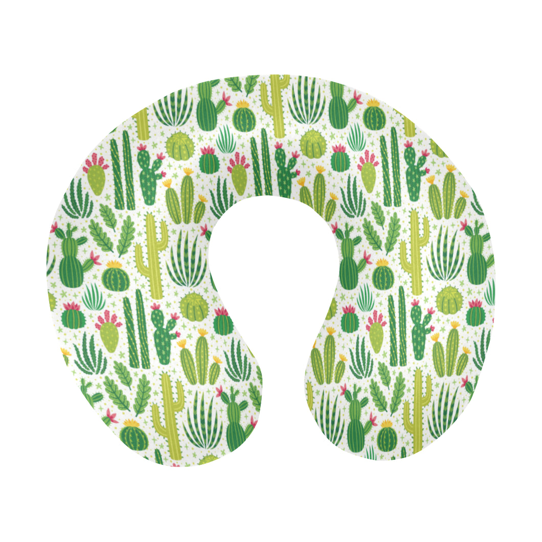 Cactus pattern copy U-Shaped Travel Neck Pillow