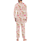 Swallow Pattern Print Design 01 Men's All Over Print Pajama