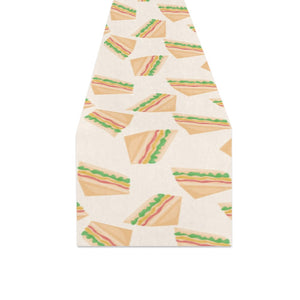 Sandwich Pattern Print Design 01 Table Runner