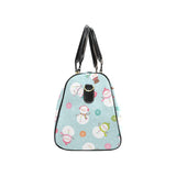 Cute snowman snowflake pattern Travel Bag