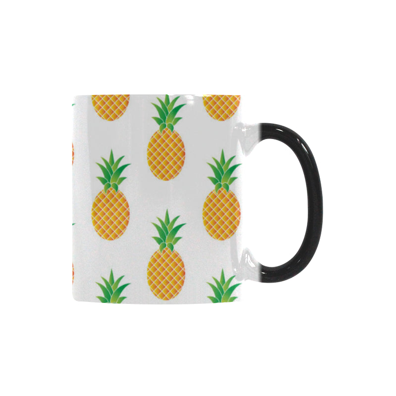 Pineapples pattern Morphing Mug Heat Changing Mug