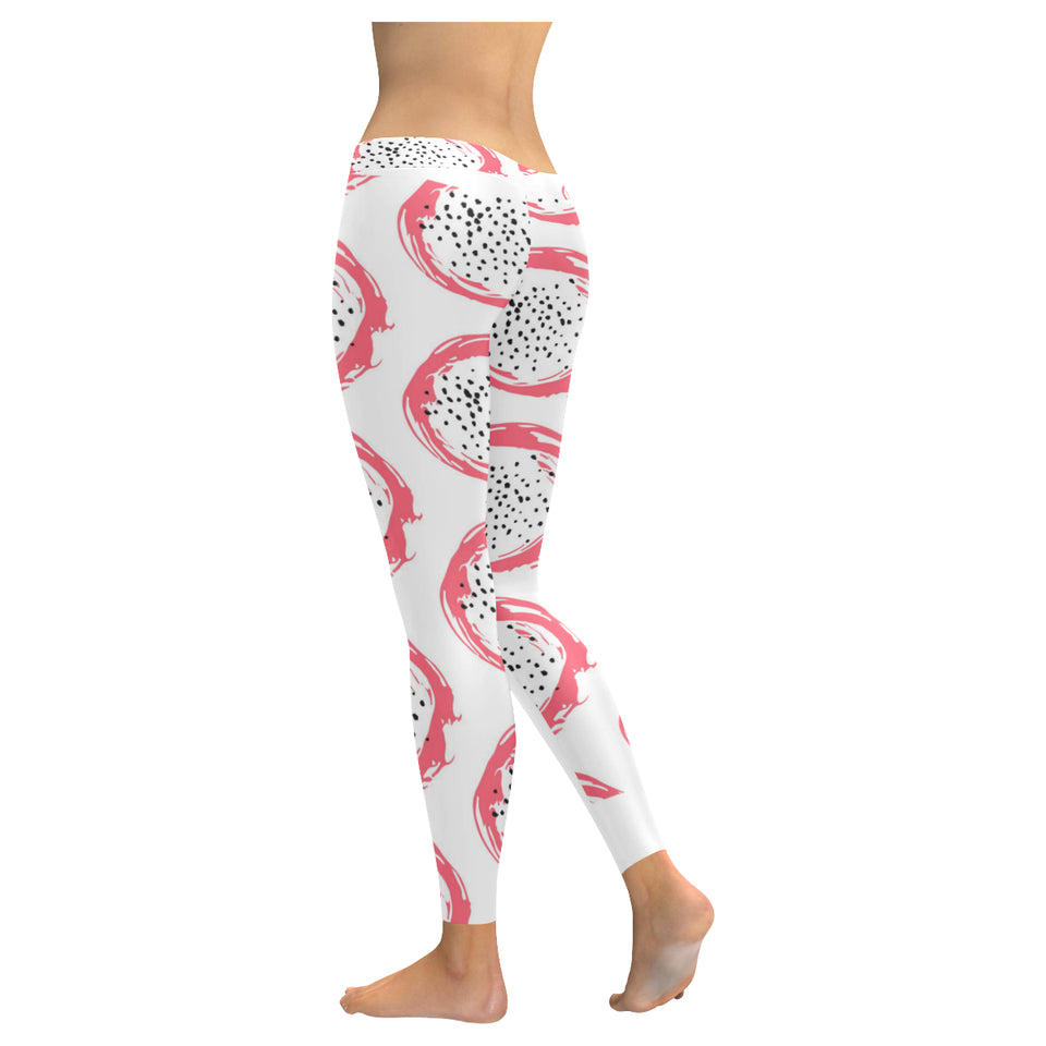 Hand drawn dragon fruit Women's Legging Fulfilled In US