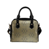 arabic star gold pattern Shoulder Handbag