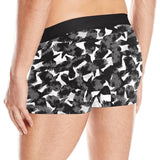 Crow illustration pattern Men's All Over Print Boxer Briefs Men's Underwear