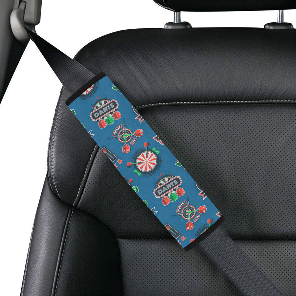 Darts Pattern Print Design 02 Car Seat Belt Cover