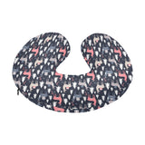 Deers Winter Christmas pattern U-Shaped Travel Neck Pillow