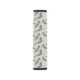 Pigeon Pattern Print Design 04 Car Seat Belt Cover