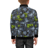 blueberry pattern Kids' Boys' Girls' Bomber Jacket