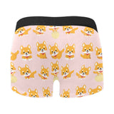 Cute shiba inu dog pattern Men's All Over Print Boxer Briefs Men's Underwear