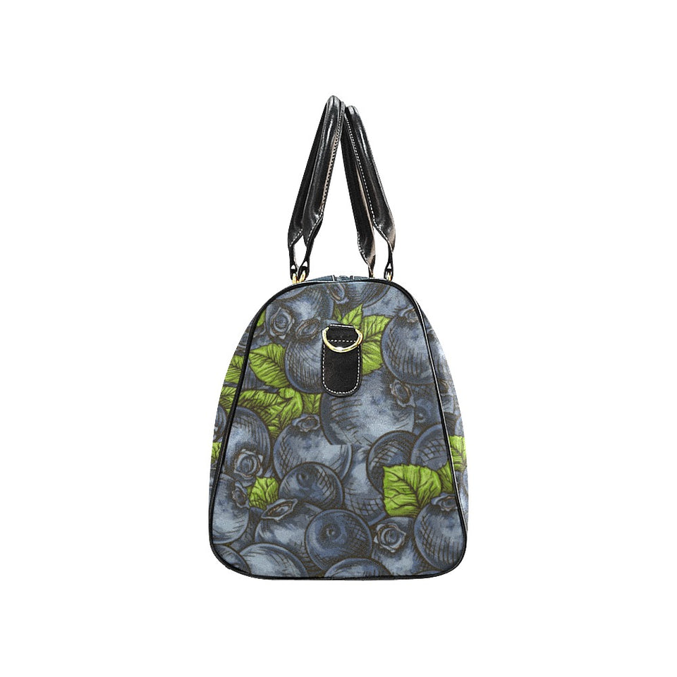 blueberry pattern Travel Bag