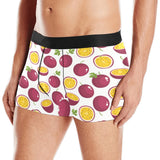 Passion fruit design pattern Men's All Over Print Boxer Briefs Men's Underwear