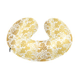 Gold grape pattern U-Shaped Travel Neck Pillow