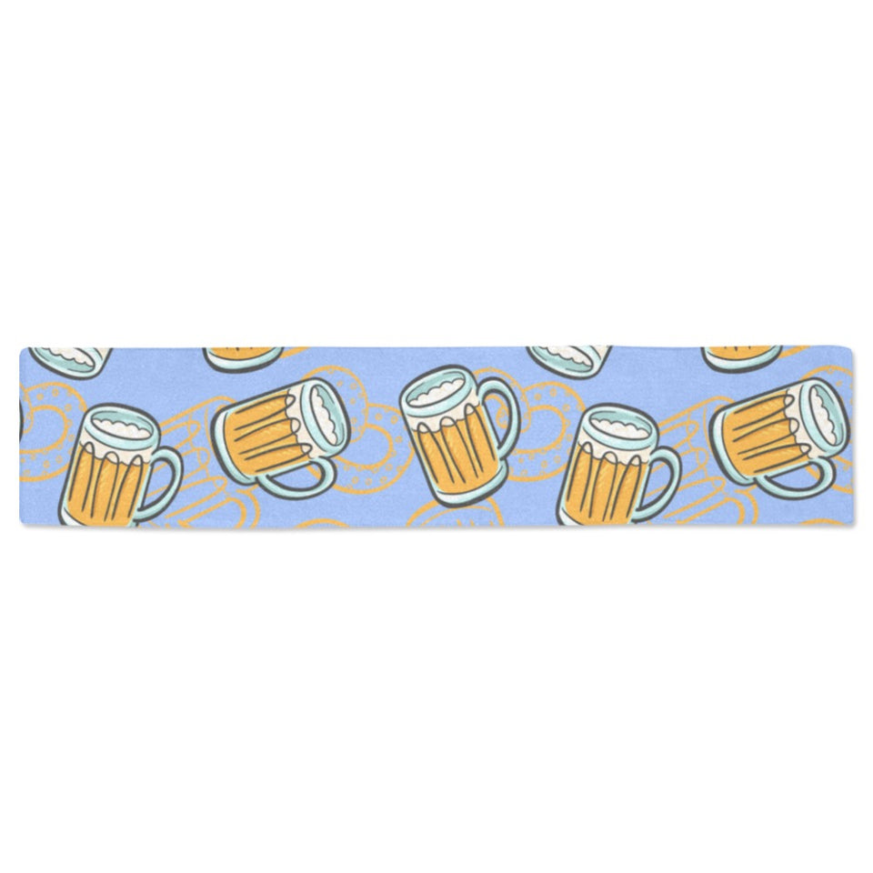 Beer pattern Table Runner