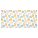 colorful onions white background Tablecloth