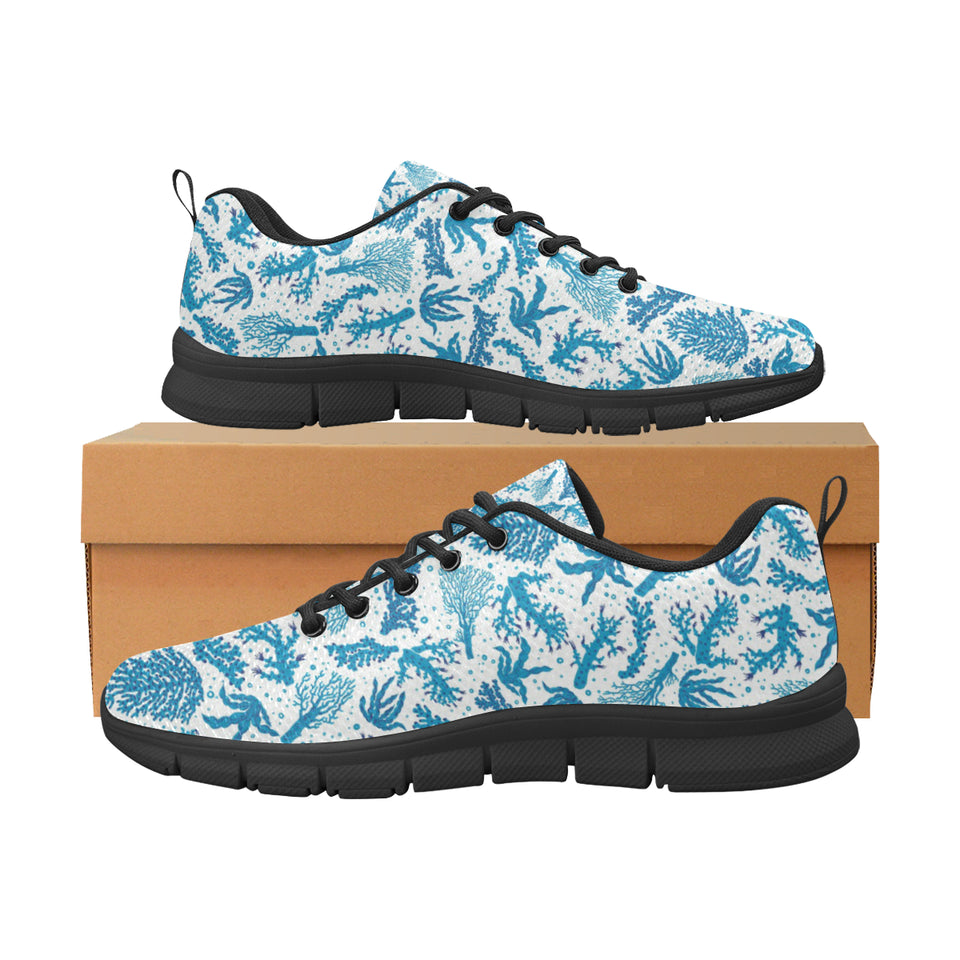 Coral Reef Pattern Print Design 01 Women's Sneaker Shoes