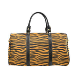 Bengal tigers skin print pattern background Travel Bag
