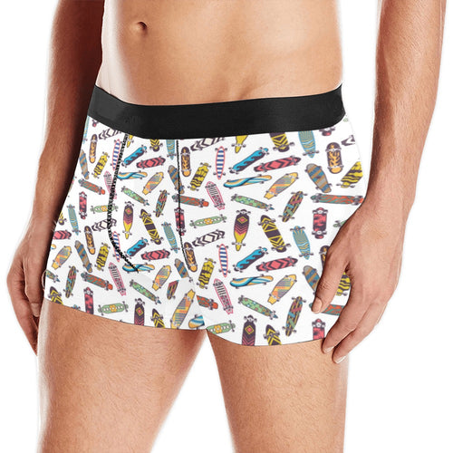 Skate Board Pattern Print Design 05 Men's All Over Print Boxer Briefs Men's Underwear