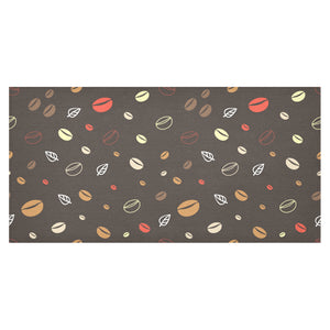 Coffee bean leave pattern Tablecloth