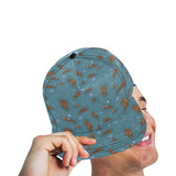 Sea otters pattern All Over Print Snapback Cap