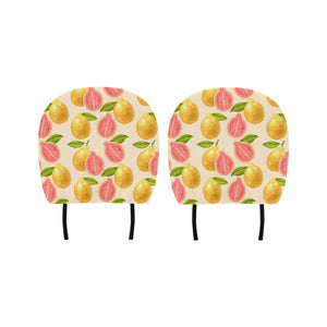 Beautiful guava pattern Car Headrest Cover