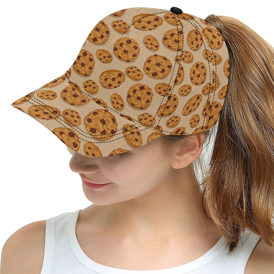 Cookie pattern All Over Print Snapback Cap