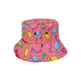 Colorful wrapped candy pattern Unisex Bucket Hat