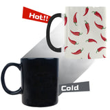 Chili peppers pattern Morphing Mug Heat Changing Mug